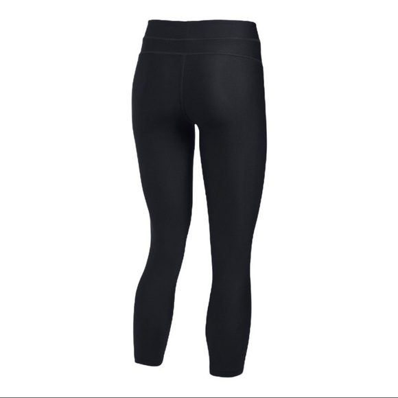 Under Armour Heat Gear Colorblock Cropped Athletic Leggings, Size Small* - Picture 2 of 15